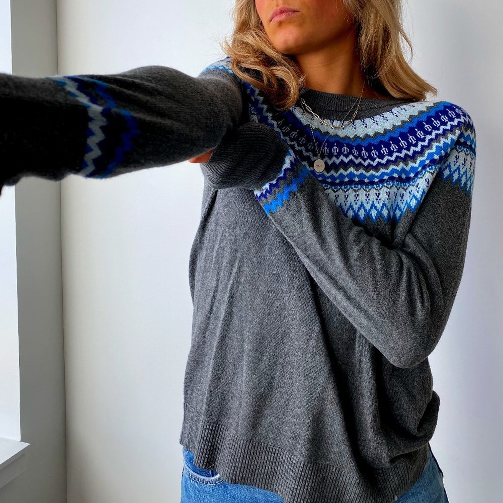 Festive Snowflake Sweater